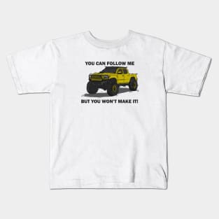 Toyota 4Runner Monster - Yellow Kids T-Shirt